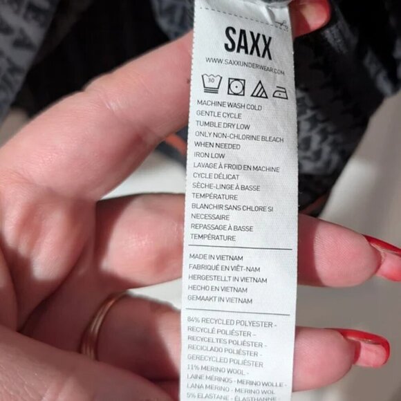 SAXX | Men's Viewfinder 1/2 Zip Sweatshirt In 'Have A Nice Day ' - Picture 6 of 9